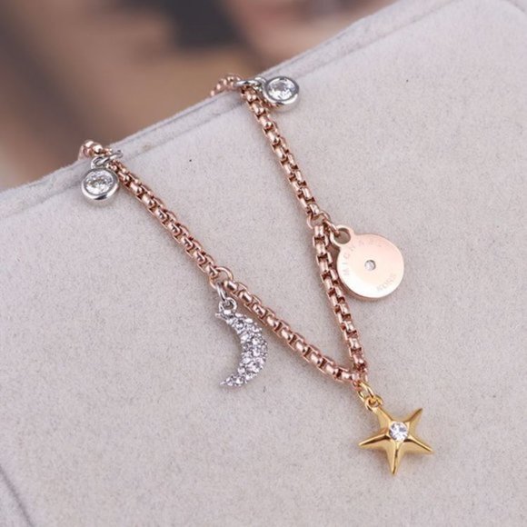 Michael Kors Zircon Multi-drop Adjustable Bracelet - Picture 6 of 9